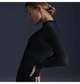 Спортивная кофта женская Nike Zenvy Dri-Fit Long-Sleeve Sheer Top 2XS Черная FV7915-010 - изображение 3