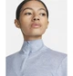 Спортивная кофта женская Nike Swift Element Uv Protection 1/4-Zip Running Top Light Blue M Голубая FB4316-440 - изображение 4