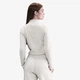 Свитшот женский Nike Sportswear Phoenix Plush Slim Long-Sleeve Cosy Fleece 1/2-Zip Top S FV8028-072 - изображение 2