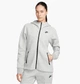 Толстовка жіноча Nike W Nsw Tch Flc Wr Fz M Сіра FB8338-063 - зображення 1