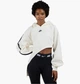Худи женское Nike Nsw Tech Fleece Asymmetrical Fleece Hoodie FN7123-110 L Бежевое - изображение 1