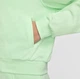 Толстовка жіноча Nike W Nsw Chll Ft Fz Hdy S Зелена FN2415-376 - зображення 7