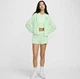 Толстовка жіноча Nike W Nsw Chll Ft Fz Hdy S Зелена FN2415-376 - зображення 9