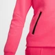Толстовка жіноча Nike W Nsw Tch Flc Wr Fz Hdy XS Рожева FB8338-629 - зображення 6