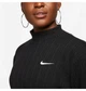 Спортивная кофта женская Nike Sportswear Ribbed Jersey Black S Черная DM6399-010 - изображение 3
