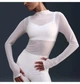 Спортивна кофта жіноча Nike Zenvy Sheer Grey M Сіра FV7915-104 - зображення 4