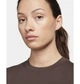 Спортивная кофта женская Nike One Fitted Brown M Коричневая FQ2148-237 - изображение 4