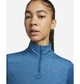 Спортивна кофта жіноча Nike 1/4 Swift Blue S Синя FB4562-457 - зображення 4