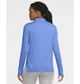 Спортивная кофта женская Nike Womens Trail Running Midlayer Light Blue Dc5217-468 M Голубая DC5217-468 - изображение 2