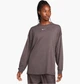 Спортивная кофта женская Nike T-Shirt Sportswear Brown XS Коричневая HF0989-254 - изображение 1
