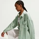 Рубашка женская Nike Nsw Offln Wvn Stn Ls Top S Мятная IM0575-006 - изображение 5