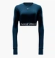 Спортивный топ женский Nike Pro Blue S Синий FV5484-478 - изображение 6