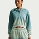 Худі жіноче Nike W Nsw Phnx Flc Os Hnly Dip Hdy S Різнокольорове IF7372-006 - зображення 2