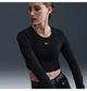 Спортивний топ жіночий Nike Pro Black 2XL Чорний HJ4281-010 - зображення 2