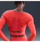 Спортивний топ жіночий Nike Pro Womens Dri- Fit Cropped Long- Sleeve Top Red S Червоний HV9992-633 - зображення 3