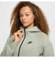 Толстовка женская Nike Tech Fleece Windrunner Grey M Серая FB8338-370 - изображение 9