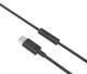 Zestaw słuchawkowy Verbatim TruSound USB-C Black (30198) (023942301981) - obraz 4