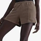 Шорты женские Nike W Nsw Nk Chll Ft Mr 4In Short M Серый HF6940-006 - изображение 8