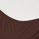 Простирадло на резинці MirSon односпальне 80x190+25 см 19-1217 Chocolate Perla Бязь Premium (2200001077423) - зображення 3