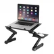 Столик-подставка для ноутбука Laptop Table T8 с активным охлаждением, стол-трансформер с 2 кулерами и регулировкой наклона - изображение 2