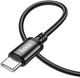 USB Кабель Hoco X89 Wind USB-A to Type-C 3A 1m Black - изображение 3