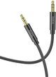 Кабель AUX Hoco UPA19 3.5mm to 3.5mm 2m Black - зображення 2
