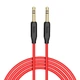 Кабель AUX Hoco UPA11 3.5mm to 3.5mm 1m Red - зображення 1