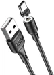 USB Кабель Hoco X52 Sereno USB-A to Type-C 3A 1m Black - зображення 2