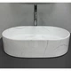 Раковина накладна VBI Verona 50 Marble White Glossy (VBI 011330) - изображение 4