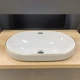 Раковина врізна VBI Gaeta S White Gold Edge (VBI 018067) - изображение 2