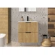 Шафка з умивальником Roca Reef 600 Light Oak (A857954464+A3272A3000) - изображение 3