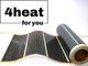 Инфракрасная пленка 4HEAT Graphene 305-110 (ширина 0,5 м.) - изображение 1