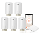 Wi-Fi керування радіаторами 1DAL | ZigBee термоголовка (5 шт.) + розумний хаб Tuya (TR05.WG128A) - зображення 1