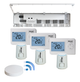 Беспроводное WIFI управление водяным полом 3 зоны 4HEAT | HR-03RF + EGW01 + WT-02 (3шт) + Привод ATR (3шт) - изображение 1