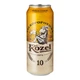 Пиво Kozel svetle, 4,2% (24 жб по 0,5л, Чехія). Завод Plzeňský Prazdroj. - изображение 1