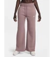 Спортивные штаны женские Nike Sportswear Phoenix Fleece Wohigh-Waisted Wide-Leg Sweatpants Violet L Фиолетовые DQ5615-208 - изображение 2