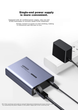 Удлинитель сигнала UGREEN 35988 KVM HDMI-RJ45 150 м - изображение 3