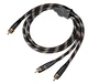 Кабель SKW Fever-Grade Lotus для двух сабвуферов RCA 1.5 м (BG-03B) - изображение 1