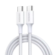 Кабель Ugreen 55515 USB Type-C - USB Type-C 240 Вт 2 м White - изображение 1