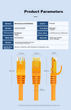 Патч-корд CHOOSEAL QS5406RT30 Cat 6 UTP 1 Гбіт/с 30 м Жовтогарячий - зображення 12