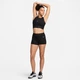 Шорты женские Nike Mid-Rise Mesh-Paneled Shorts Black XS Черный FN3336-010 - изображение 2