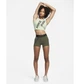 Шорти жіночі Nike Pro Mid-Rise Graphic S Зелений FB5448-325 - зображення 2