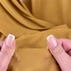 Ткань шифон Мульти 70 гр/м2 150 см полупрозрачная, легкая, воздушная для платьев, блузок и аксессуаров капучино 5273257 - изображение 3