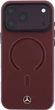 Etui Mercedes Leather 3D MagSafe do Apple iPhone 18 Pro / 17 Pro Burgundowe (3666339651749) - obraz 3