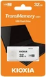 Накопичувач Kioxia TransMemory U301 32GB USB 3.2 Gen 1 (LU301W032GG4) White - зображення 3