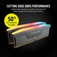 Оперативная память DDR5 32 Gb (6000 MHz) (Kit 16 Gb x 2) Corsair Vengeance RGB RS (CMG32GX5M2E6000Z36) - изображение 3