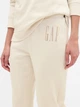 Спортивные штаны на флисе женские GAP 595609008 XL Молочные (1162223242) - изображение 5