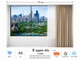 Електрокарниз для штор LIVOLO 175 см, Wi-Fi Tuya Smart, з пультом ДК, відкриття в один бік + ручний карниз для тюлю - зображення 1