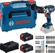 Набір інструментів акумуляторний ударний гайкокрут Bosch Professional GDX 18V 285 Нм + 2х акумулятор 5.0 А·год + набір біт 31 шт. у кейсі L-BOXX (4053423900101) - зображення 1