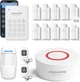 Сигнализация AGSHOME 15 в 1 WiFi 120 дБ, датчики дверей и окон, движения, Smart Life, Alexa, Google Assistant - изображение 1